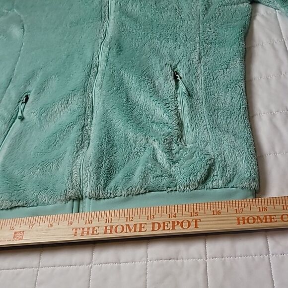 The North Face Soft Fuzzy Fleece Zip Up Jacket Womens Size Small (C1005) - Picture 10 of 10